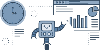 ロボットが働いている画像